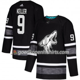 Arizona Coyotes Clayton Keller 9 2019 All-Star Adidas Zwart Authentic Shirt - Mannen